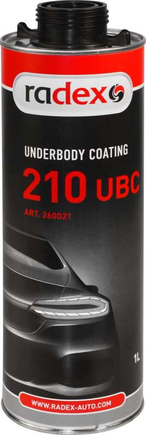 Radex Underbody Coating 210 Ubc 1L (1 st.) - Radex Non-Paints