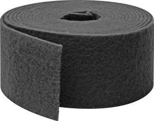 Radex Softmatt Niet Geweven Schuurrollen 115 mm x 10 m (1 st.)<span> - </span>GRIJS
