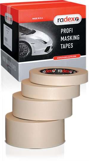 Radex Maskeer Tape Profi 120°C 50 m (1 st.) - Radex Non-Paints