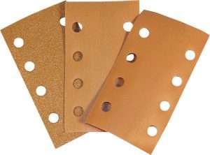 Radex Schuurpapier 70 mm x 127 mm 8 Gaten (100 Vellen) - Radex Non-Paints