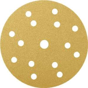 Radex Gold Schuurschijf Ø 125 mm 14+1 Gaats - Radex Non-Paints