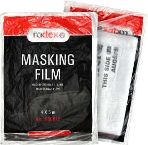 Radex Masking Film 4m x 7m, Individual Bag - Radex Non-Paints