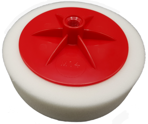 Radex Eco, Hard Polijstschijf met m14 Schroef 150x50 mm<span> - </span>WIT