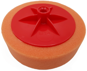 Radex Eco, Hard Polijstschijf met m14 Schroef 150x50 mm<span> - </span>ORANJE