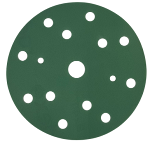 Radex Green Film Schuurschijven 14+1 Holes - Radex Non-Paints