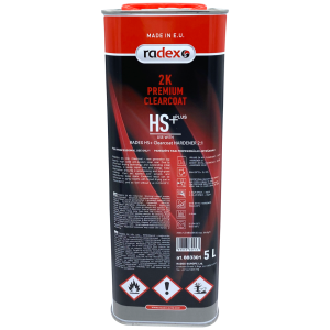 Radex Premium 2K Clearcoat HS+, 5L - Radex Non-Paints